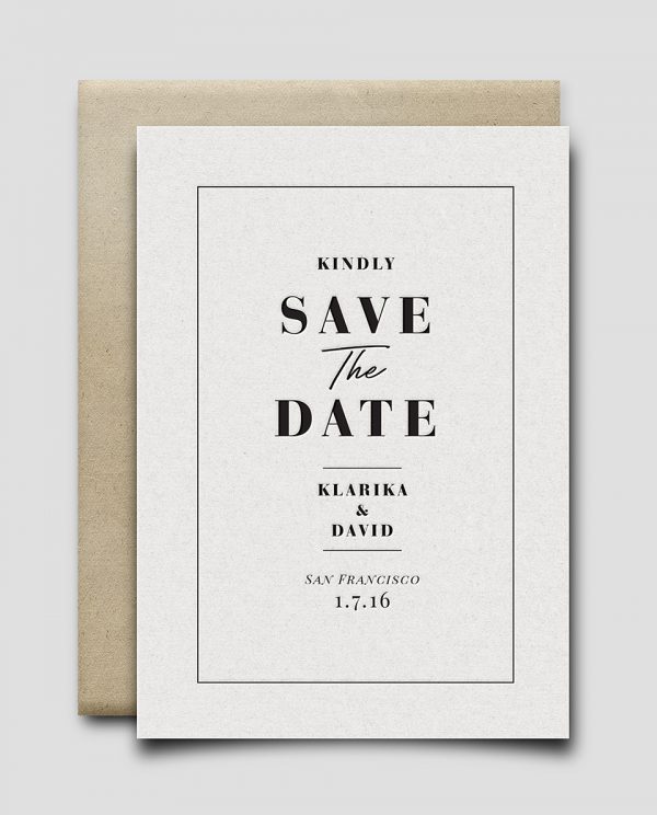 Save The Date no.4 (Vintage)